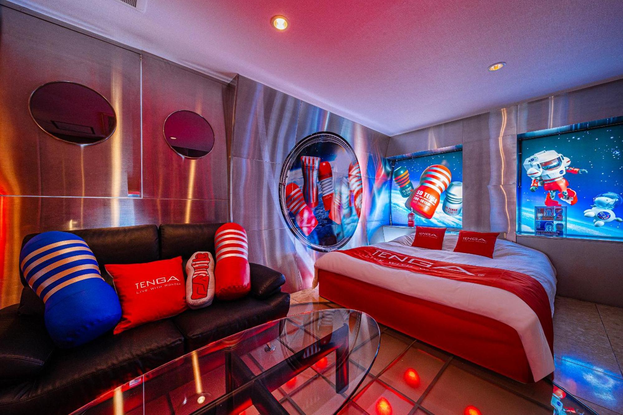 Playful Red Room