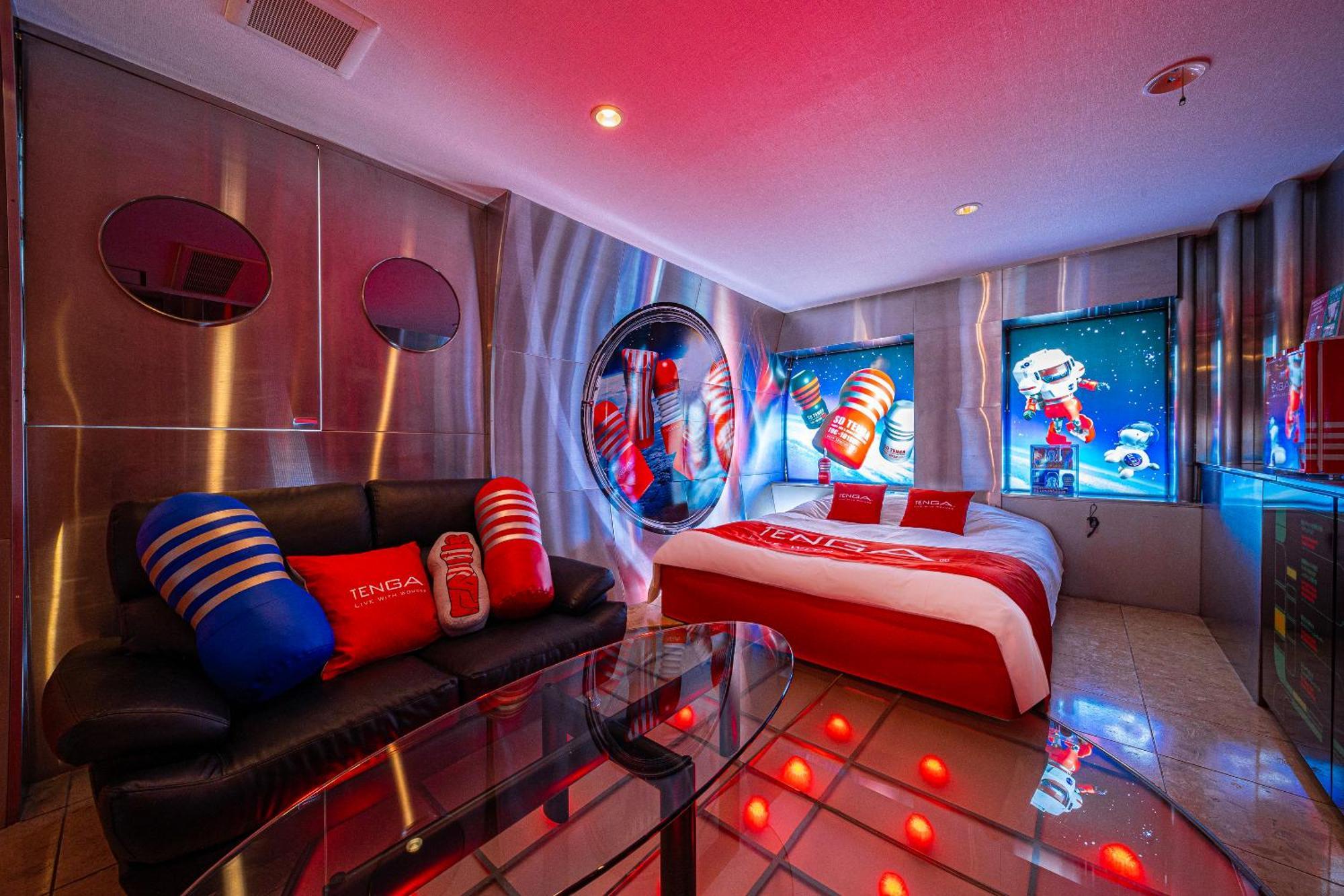 Playful Red Room