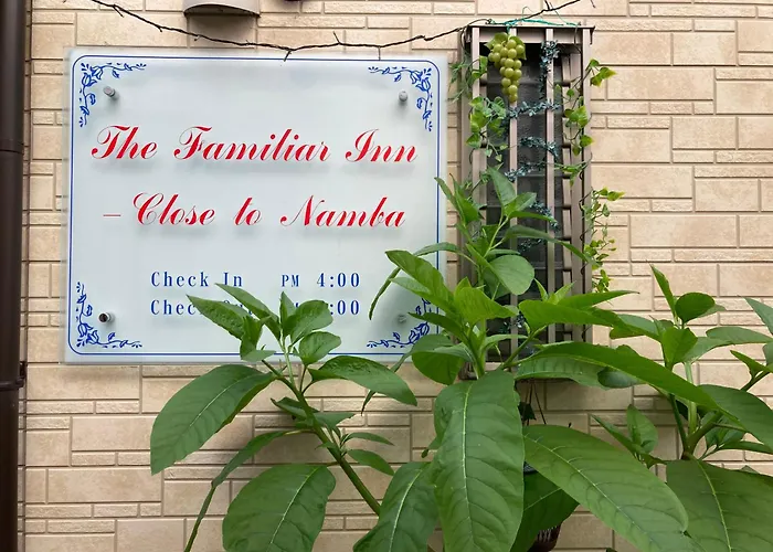 The Familiar Inn ー 2 Min Walk To Subway, 5 Min To Namba Station Ōsaka